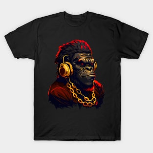 Badass Gangster Gorilla 2 T-Shirt